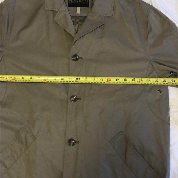 Harry Rosen Trench Coat - Picture 7 of 12